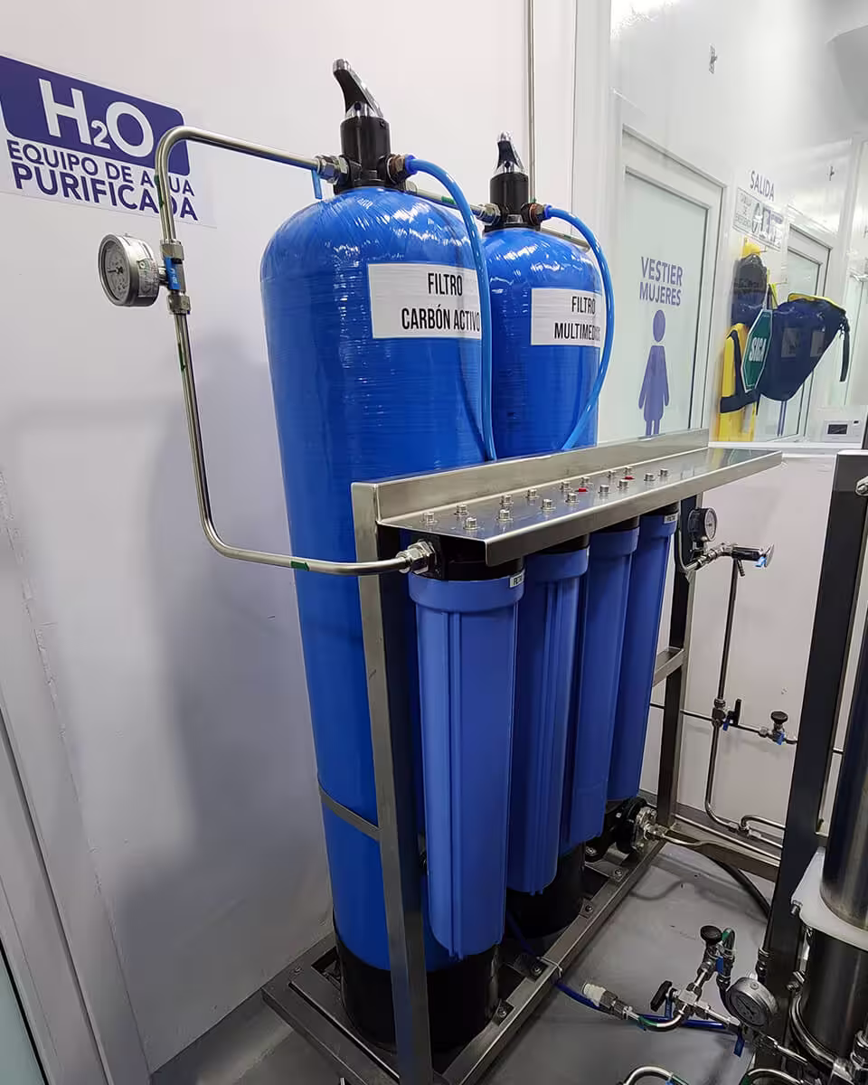 pretratamiento de agua isapot
