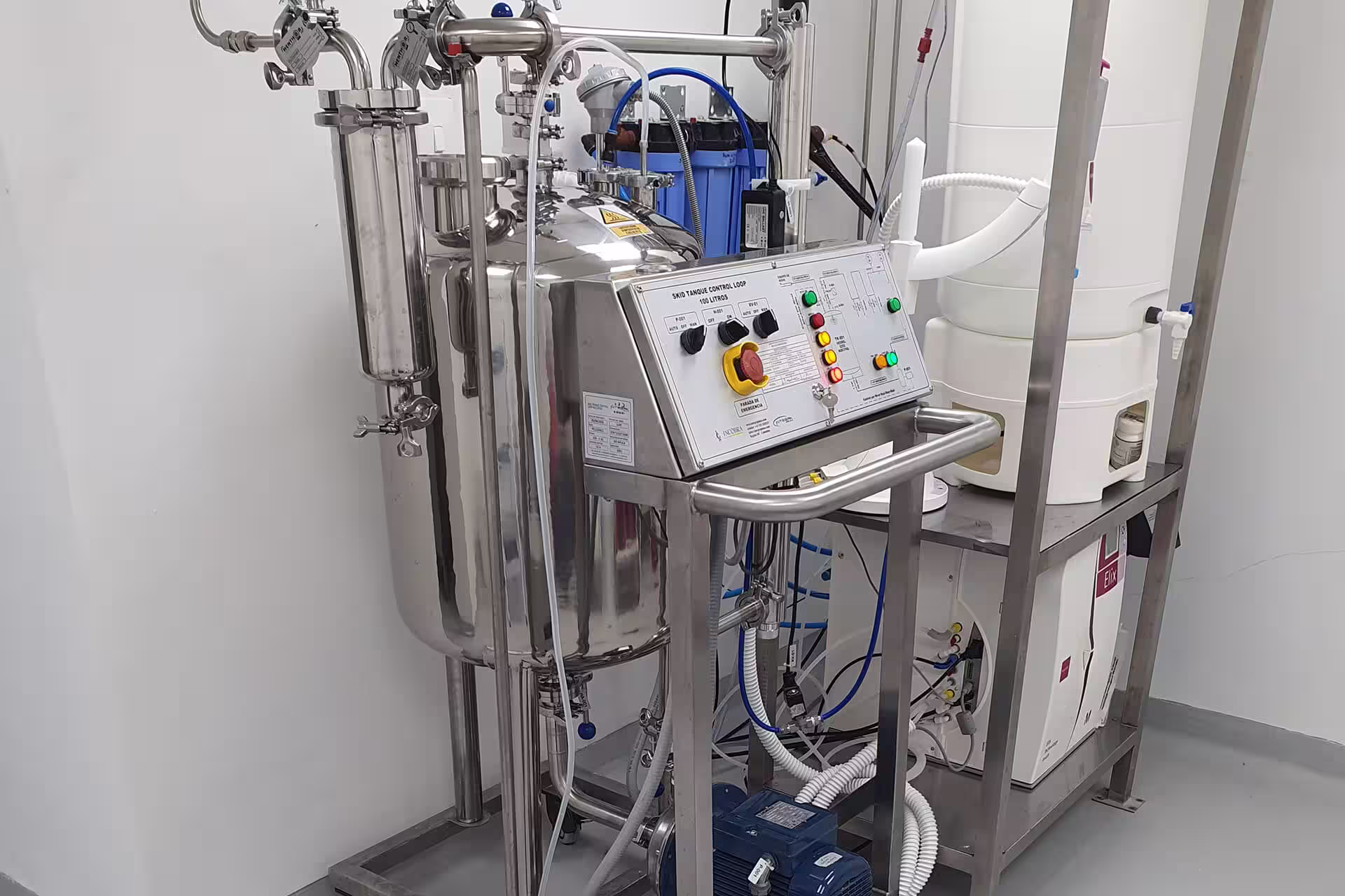sanitización con ozono agua farmacéutica