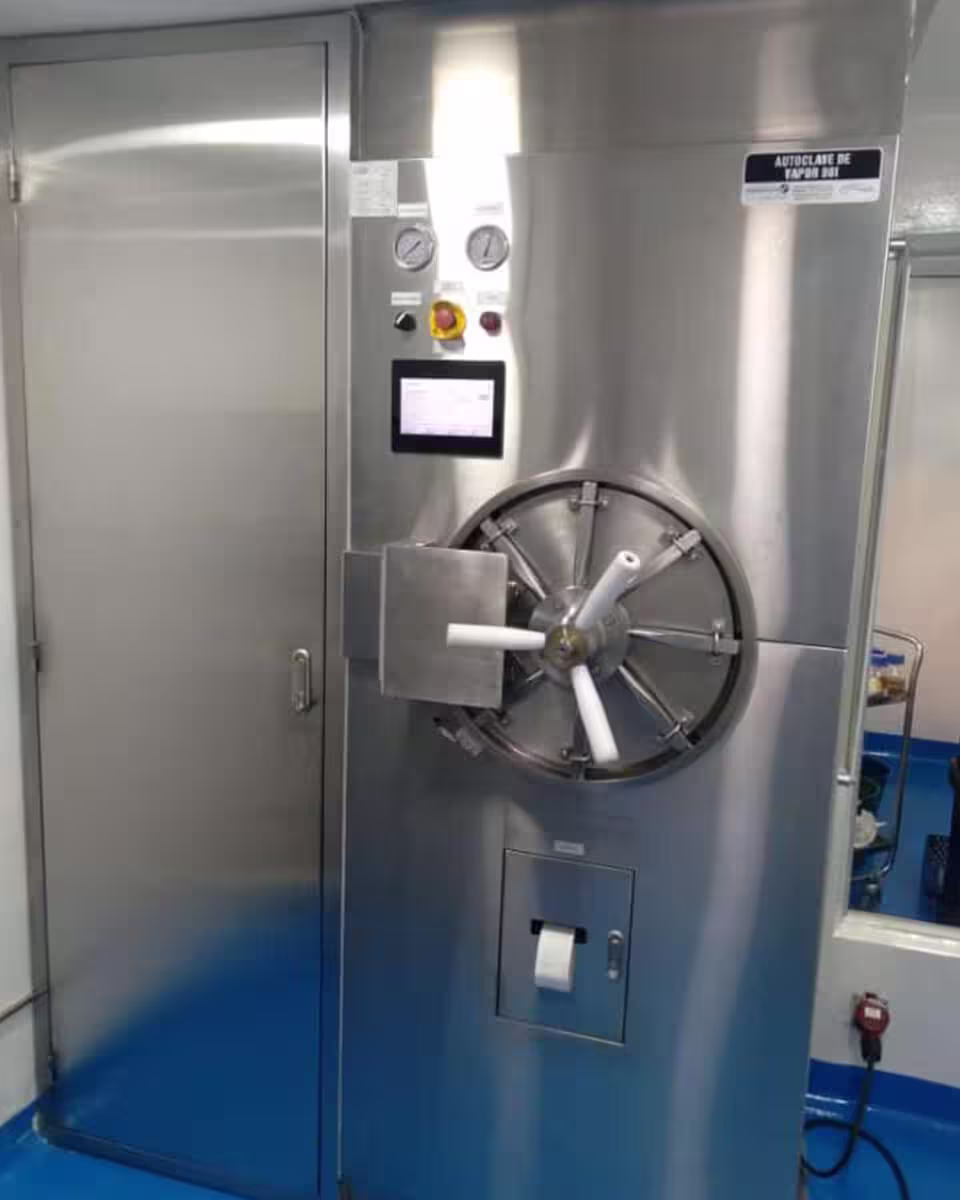 esterilización con vapor
