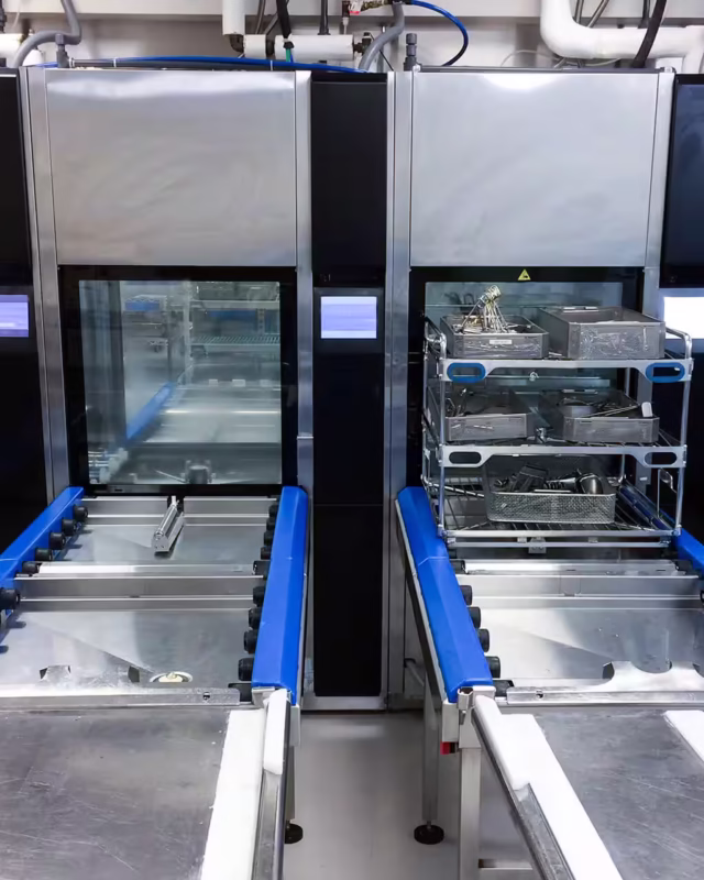 modernización de las diferentes áreas de la central de esterilización hospitalaria